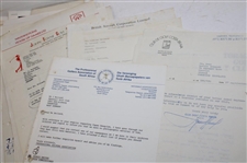 Large Grouping of World-Wide Responses & Correspondence to Les Bolland Re. Head Golf Pro Positions