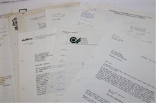 Large Grouping of World-Wide Responses & Correspondence to Les Bolland Re. Head Golf Pro Positions