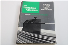 Five (5) Modern Guides to Shaft Fitting Books from 1992 & 1993