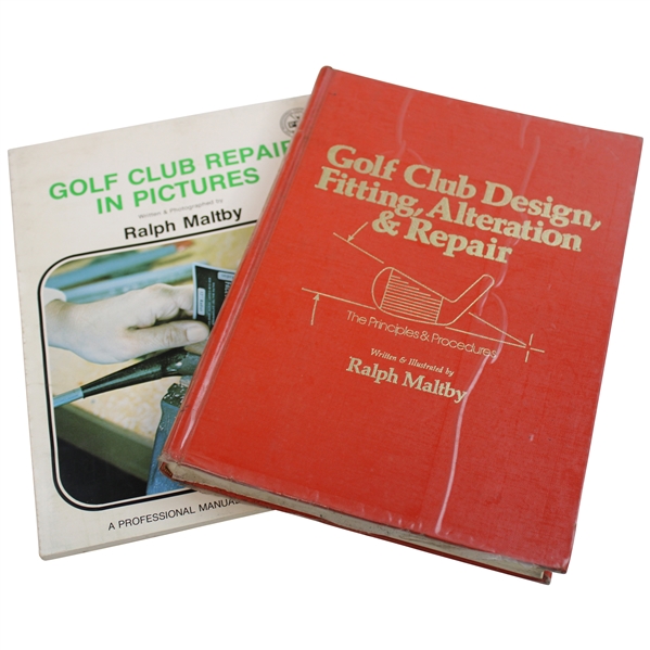 Golf Club Design, Fitting, Alteration & Repair & Golf Club Repair in Pictures Books by Ralph Maltby