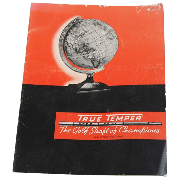Reprinted 1938 True Temper The Golf Shaft of Champions Booklet in 1984 by Ralph Maltby