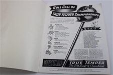 Reprinted 1938 True Temper 'The Golf Shaft of Champions' Booklet in 1984 by Ralph Maltby