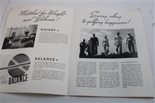 Reprinted 1938 True Temper 'The Golf Shaft of Champions' Booklet in 1984 by Ralph Maltby