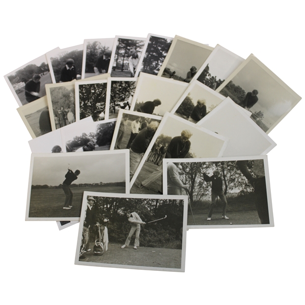 Twenty-Two (22) Original Open Championship & other Photos - Les Bolland Collection