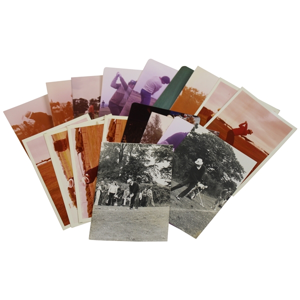 Eighteen (18) Original Open Championship & other Photos - Les Bolland Collection