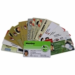 Fifteen (15) Various Membership Cards from 2003-2024 - Les Bolland Collection