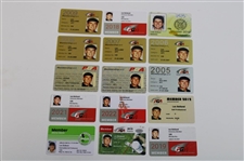 Fifteen (15) Various Membership Cards from 2003-2024 - Les Bolland Collection