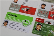 Fifteen (15) Various Membership Cards from 2003-2024 - Les Bolland Collection