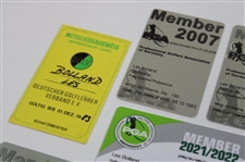 Twenty (20) Various Membership Cards from 1980-2023 - Les Bolland Collection