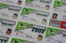 Twenty (20) Various Membership Cards from 1980-2023 - Les Bolland Collection