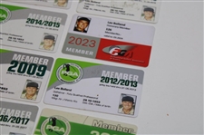Twenty (20) Various Membership Cards from 1980-2023 - Les Bolland Collection