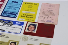 Twenty (31) Various Membership Cards from 1974-2023 - Les Bolland Collection