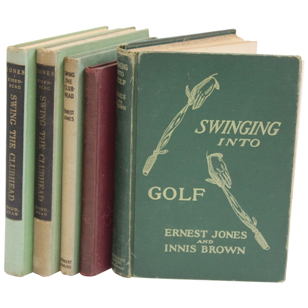 Five (5) Golf Books - Swing Into Golf (x2) & Swing the Clubhead (x3)
