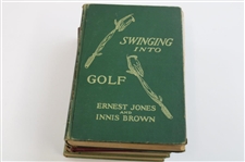 Five (5) Golf Books - 'Swing Into Golf' (x2) & 'Swing the Clubhead' (x3)