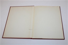 1951 'The Book Of Golf 1951 Ryder Cup Matches'