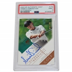 Annika Sorenstam Signed SP Authentic 2003 Rookies Card #40/799 PSA Graded Mint 9 