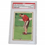 1961 Marlene Stewart Wheaties Great Moments In Canadian Sport Card PSA Graded 2 