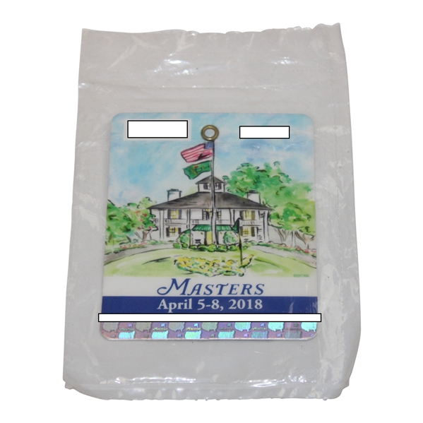 2018 Masters Tournament SERIES Badge in Original Unopened Packaging - Patrick Reed Winner