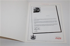 Troy Aikman Signed 1994 Coca-Cola TPC Las Colinas Magazine JSA ALOA
