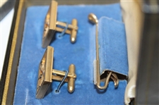 Three (3) Sets Of Golf Theme Cuff Links