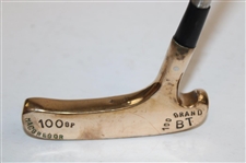 Macgregor Bob Toski 100GP 100 Grand Brass 2 Way Putter