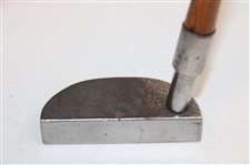 Early 1900s Unusual Hickory Shaft Mallet Putter