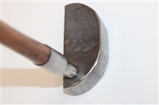 Early 1900s Unusual Hickory Shaft Mallet Putter