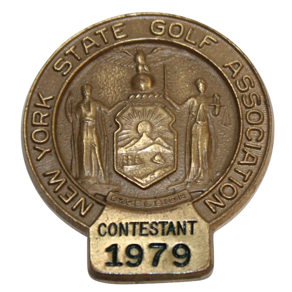 1979 New York State Golf Association Contestant Badge