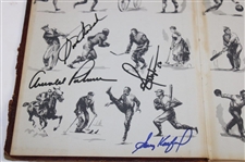 Palmer, Snead, Player, Koufax & Taylor Signed 1952 'Pictorial History Of American Sports' Book JSA ALOA