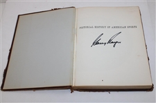 Palmer, Snead, Player, Koufax & Taylor Signed 1952 'Pictorial History Of American Sports' Book JSA ALOA