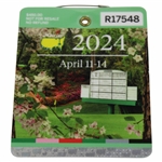 2024 Masters Tournament SERIES Badge #R17548 - Scottie Scheffler Winner