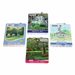 2016, 2017, 2018 & 2020 Masters Tournament SERIES Badges - Willett/Sergio/Reed/Johnson