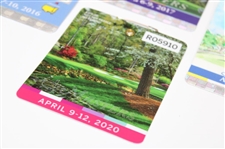 2016, 2017, 2018 & 2020 Masters Tournament SERIES Badges - Willett/Sergio/Reed/Johnson