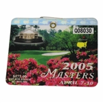 2005 Masters Tournament SERIES Badge #Q08030 - Tiger Win & Jacks Final Masters