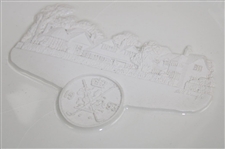 1993 Royal St. George's The Open' Plate No. 78 by Artist Bill Waugh in Box