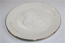 1993 Royal St. George's The Open' Plate No. 78 by Artist Bill Waugh in Box