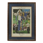 Hale Irwin, Greg Norman & Fuzzy Zoeller Ltd Ed 84/250 1984 US Open Championship Collage Framed Photo 