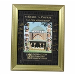 Palmer, Player & Ten (10) Others Signed 1988 US Senior Open Championship Framed Poster JSA ALOA