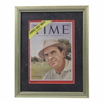 Sam Snead Signed 1954 Time Magazine - Framed JSA ALOA