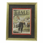 Arnold Palmer Signed 1960 Time Magazine - Framed JSA ALOA