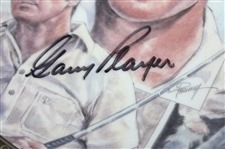 Gary Player Signed 1992 Sports Impressions Platinum Edition Plate 1585/5000 JSA ALOA