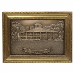 Augusta National Golf Club Clubhouse Resin Cast Bronze by Artist Bill Waugh