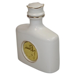 Augusta National Clubhouse Masters Logo Porcelain with Gold Foil Decanter by Artist Bill Waugh
