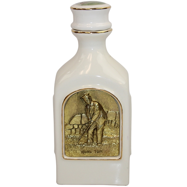 Old Tom & Young Tom Royal English Porcelain Decanter Handcrafted by Artist Bill Waugh