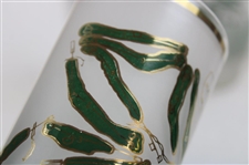 Five (5) Masters Tournament Course Map & Scorecard Drinking Glasses