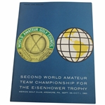 1960 World Amateur Team Championship Eisenhower Trophy Program - Jack Nicklaus Amateur Winner