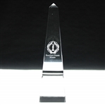 Bearfoot Classic Winner Glass Pyramid Trophy