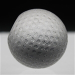 Tiffany & Co Luxury Leaded Crystal Art Glass Golf Ball Paperweight