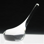 Tiffany & Co Luxury Large Leaded Crystal Art Glass Golf Club Paperweight
