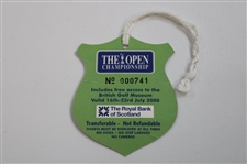 2000 Open Championship at St. Andrews Season Ticket, Programme & Five (5) Orders of Play